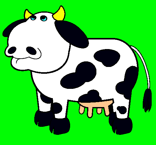 Vaca pensativa