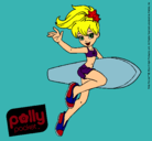 Dibujo Polly Pocket 3 pintado por damile