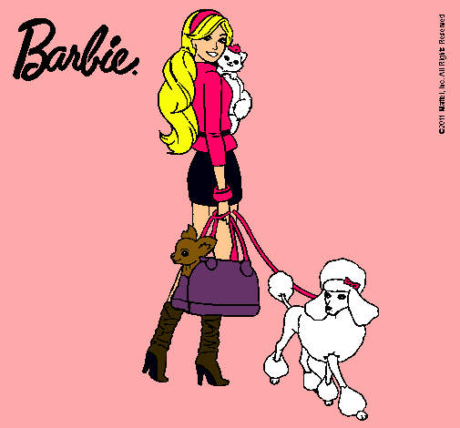 Barbie elegante