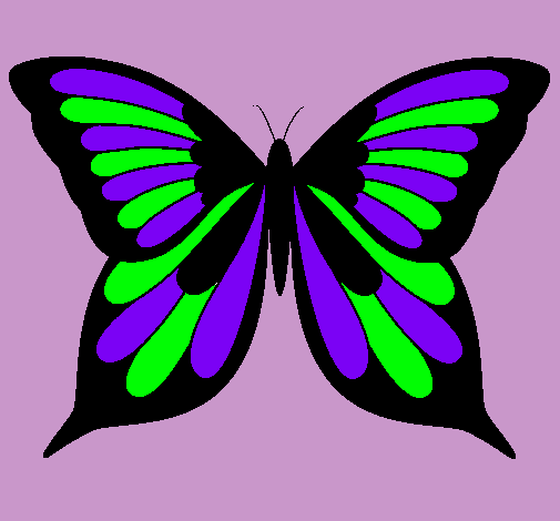 Dibujo Mariposa 8 pintado por eseareina