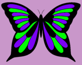 Dibujo Mariposa 8 pintado por eseareina