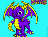 Dibujo Spyro pintado por lalo99