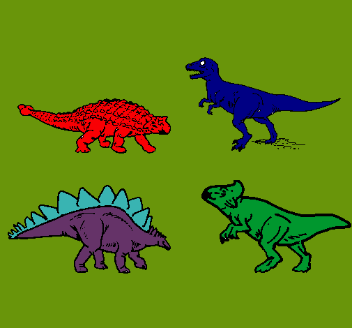 Dinosaurios de tierra