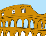 Dibujo Coliseo pintado por brun