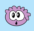 Dibujo Puffle 2 pintado por Niieves