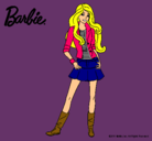 Dibujo Barbie juvenil pintado por 09456