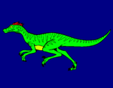 Dibujo Velociraptor pintado por vitor