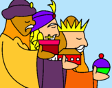 Dibujo Los Reyes Magos 3 pintado por Giuliano0203