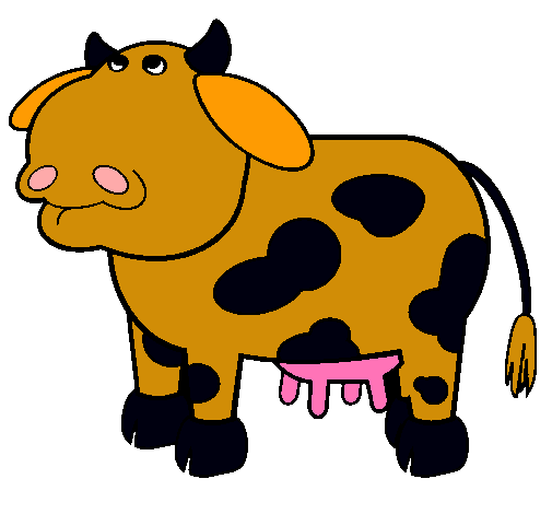 Vaca pensativa