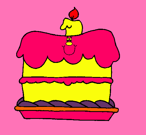 Pastel de cumpleaños