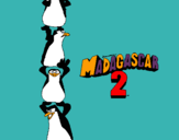 Dibujo Madagascar 2 Pingüinos pintado por betoven