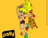 Dibujo Polly Pocket 14 pintado por chloe