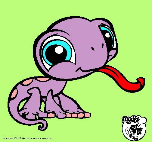 Lagarto Littlest Pet Shop