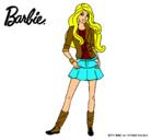 Dibujo Barbie juvenil pintado por druky24