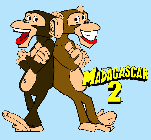 Madagascar 2 Manson y Phil 2