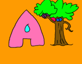 Dibujo Árbol pintado por adri123