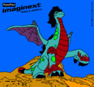 Dibujo Imaginext 9 pintado por sergio1