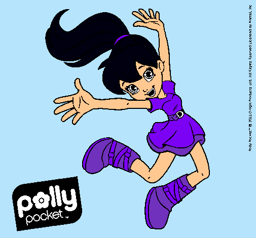 Dibujo Polly Pocket 10 pintado por bellaloba