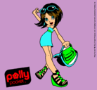 Dibujo Polly Pocket 12 pintado por apurita