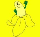 Dibujo Banana pintado por camitaxxx