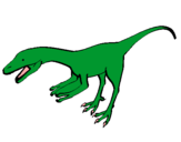 Dibujo Velociraptor II pintado por dinosario525