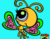 Dibujo Mariposa Littlest Pet Shop 2 pintado por mojarroide