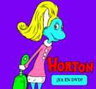 Dibujo Horton - Sally O'Maley pintado por gggggg