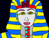 Dibujo Tutankamon pintado por frann9