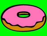 Dibujo Donuts pintado por alhelove5