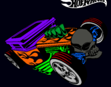 Dibujo Hot Wheels 8 pintado por jacko