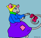 Dibujo La ratita presumida 7 pintado por YOYISH