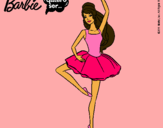 Dibujo Barbie bailarina de ballet pintado por animadora199