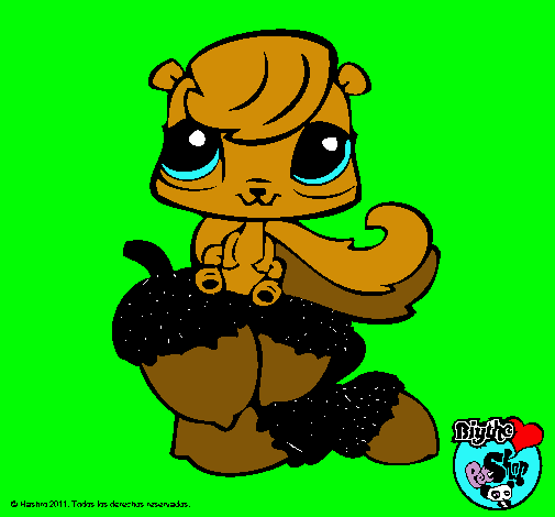 Ardilla Littlest Pet Shop