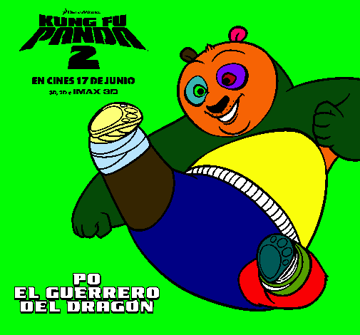 Po el guerrero del dragón