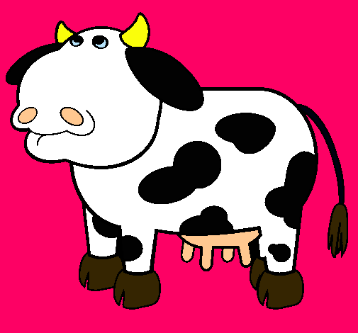 Vaca pensativa