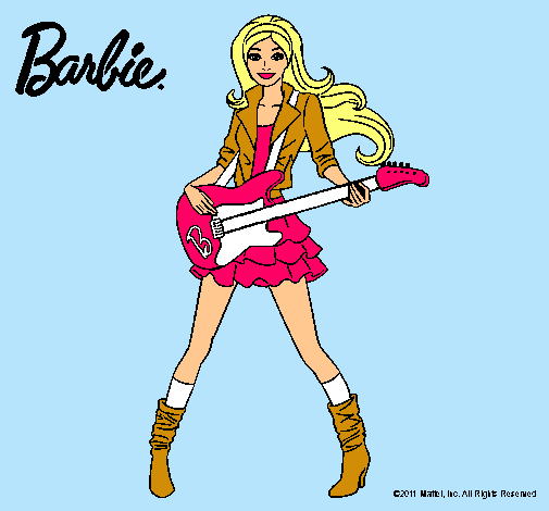 Barbie guitarrista