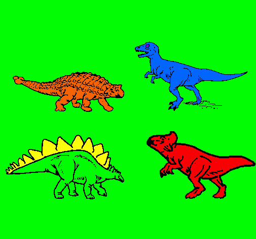 Dinosaurios de tierra