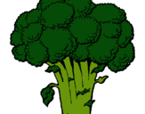 Dibujo Brócoli pintado por Karencia