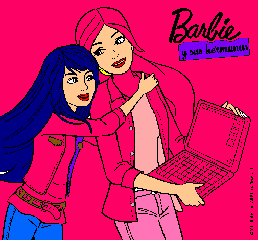 El nuevo portátil de Barbie