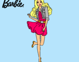 Dibujo Barbie informal pintado por estyryr