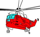 Dibujo Helicóptero al rescate pintado por ytrdsa