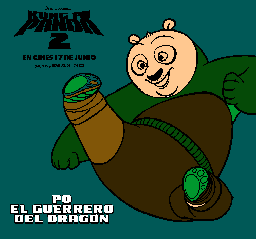 Po el guerrero del dragón