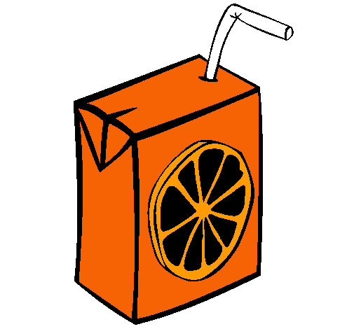 Dibujo Zumo de naranja pintado por sensey