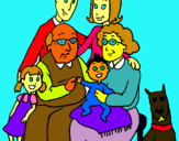 Dibujo Familia pintado por aLee1232