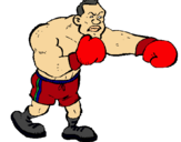 Dibujo Boxeador pintado por abcdezjnhjs