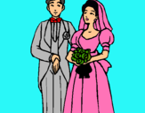 Dibujo Marido y mujer III pintado por fano