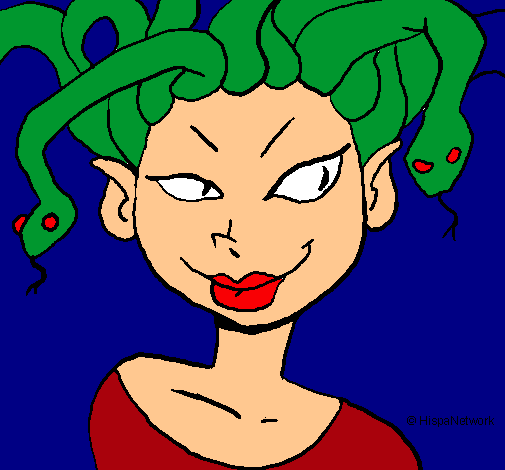 Mujer medusa