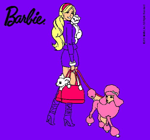 Barbie elegante