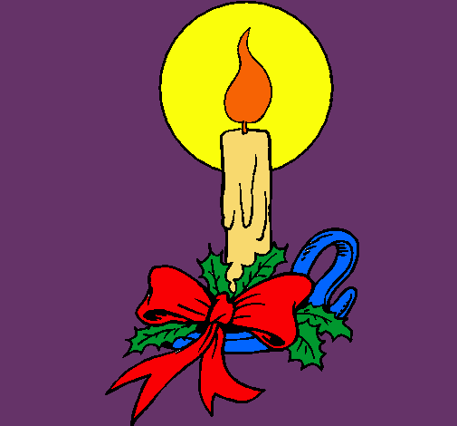 Vela de navidad