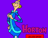Dibujo Horton - Alcalde pintado por cangrejito 